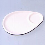 手押し用石こう型  プレート皿　FO-３７