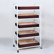 粘土作品乾燥棚 T-5B型 スチール製  組立式