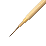 熊野筆｜面相筆 (黒狸・白狸混毛) 線描き用 サズ仕様