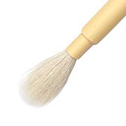 熊野筆｜ダミ筆  (白鹿毛) 7号 サズ仕様