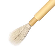 熊野筆｜ダミ筆  (白鹿毛) 6号 サズ仕様