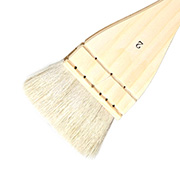 熊野筆｜平刷毛 (山羊毛) 大