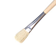 熊野筆｜平筆（山羊毛）６号