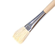 熊野筆｜平筆（山羊毛）７号