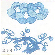 下絵用転写紙 K34