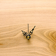 時計針 R-5 黒色 唐草 短 三針