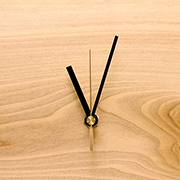 時計針 R-9 黒色 棒 長 三針
