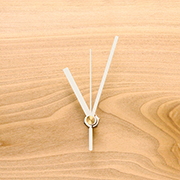 時計針 R-11 白色 棒 長 三針