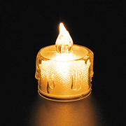 プッシュLED ろうそく型 和の色