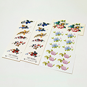 デザイン転写紙セット (有鉛) 花  C 約26ピース