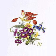 デザイン転写紙セット (有鉛) ＮＯ．１　花（大） 10×10cm　10ピース