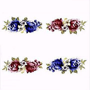 デザイン転写紙セット (有鉛) ＮＯ．１５　花 2×5cm　４０ピース