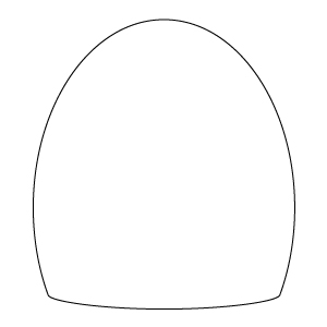 粘土を成形する